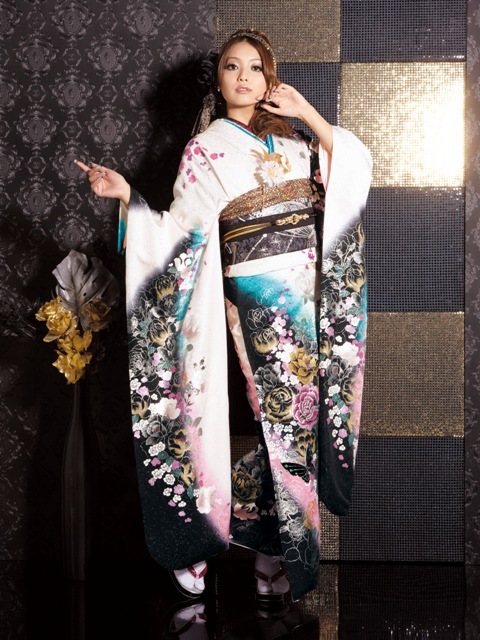 佐々木希着用柄の振袖